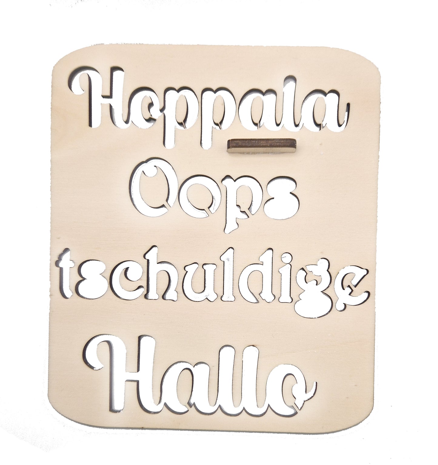 Magische Wichtelspuren Schablonen Set aus Holz